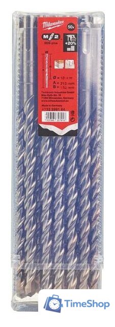 Набор буров Milwaukee 4932399184 (50 шт) - Изображение №2 — Интернет-магазин Time-Shop