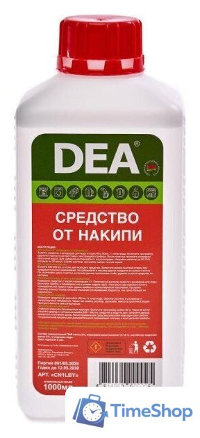 Средство от накипи DEA CH1LBY 1 л - Изображение №1 — Интернет-магазин Time-Shop