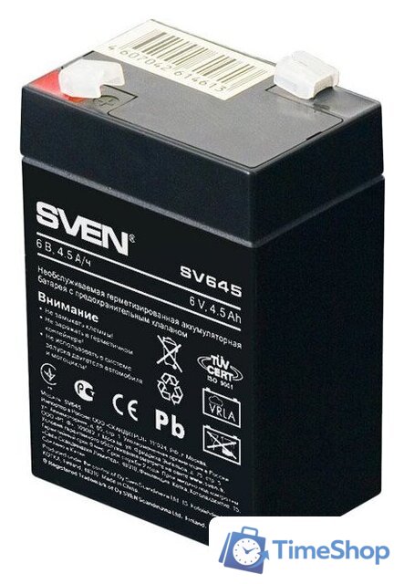 Аккумулятор для ИБП SVEN SV645 - Изображение №2 — Интернет-магазин Time-Shop