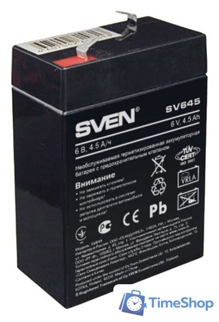 Аккумулятор для ИБП SVEN SV645 - Изображение №1 — Интернет-магазин Time-Shop