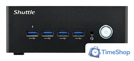 Платформа для мини-ПК Shuttle NT10H 77R-NT10H-001-SHU04-MDG - Изображение №2 — Интернет-магазин Time-Shop