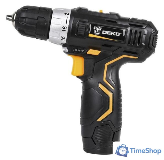 Дрель-шуруповерт Deko GCD12DU3 063-4096 (с 1-им АКБ) - Изображение №2 — Интернет-магазин Time-Shop