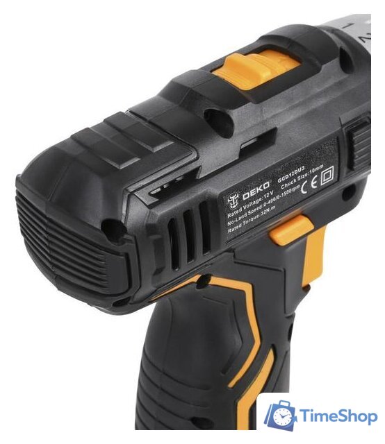 Дрель-шуруповерт Deko GCD12DU3 063-4096 (с 1-им АКБ) - Изображение №6 — Интернет-магазин Time-Shop