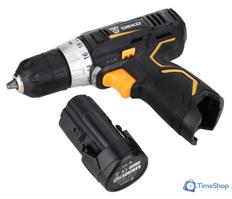 Дрель-шуруповерт Deko GCD12DU3 063-4096 (с 1-им АКБ) - Изображение №7 — Интернет-магазин Time-Shop