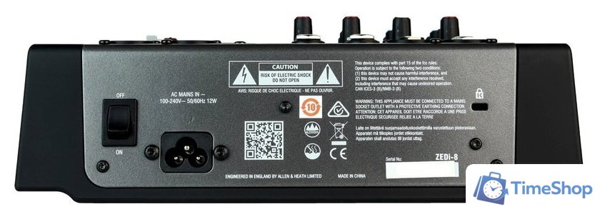 Микшерный пульт Allen & Heath ZEDi-8 - Изображение №10 — Интернет-магазин Time-Shop