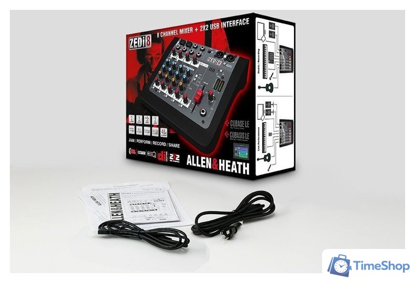 Микшерный пульт Allen & Heath ZEDi-8 - Изображение №12 — Интернет-магазин Time-Shop