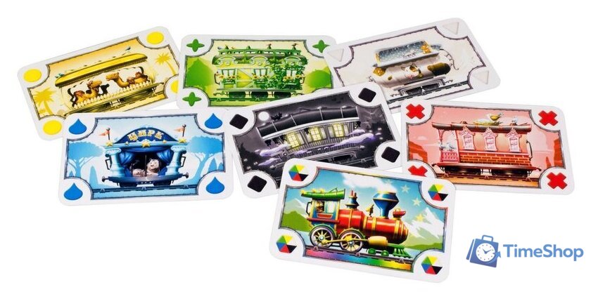 Настольная игра Мир Хобби Ticket to Ride Junior. Европа - Изображение №8 — Интернет-магазин Time-Shop