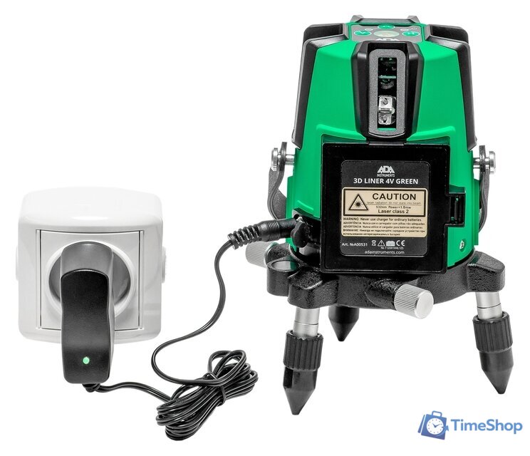 Лазерный нивелир ADA Instruments 3D Liner 4V Green - Изображение №14 — Интернет-магазин Time-Shop