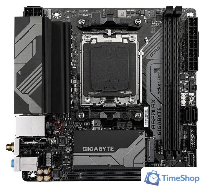 Материнская плата Gigabyte A620I AX (rev. 1.0) - Изображение №1 — Интернет-магазин Time-Shop