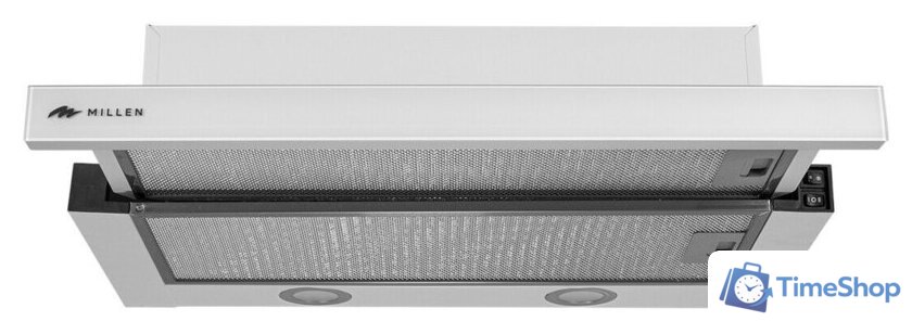 Кухонная вытяжка Millen MBKHSG 601 WH - Изображение №2 — Интернет-магазин Time-Shop