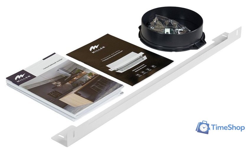 Кухонная вытяжка Millen MBKHSG 601 WH - Изображение №7 — Интернет-магазин Time-Shop