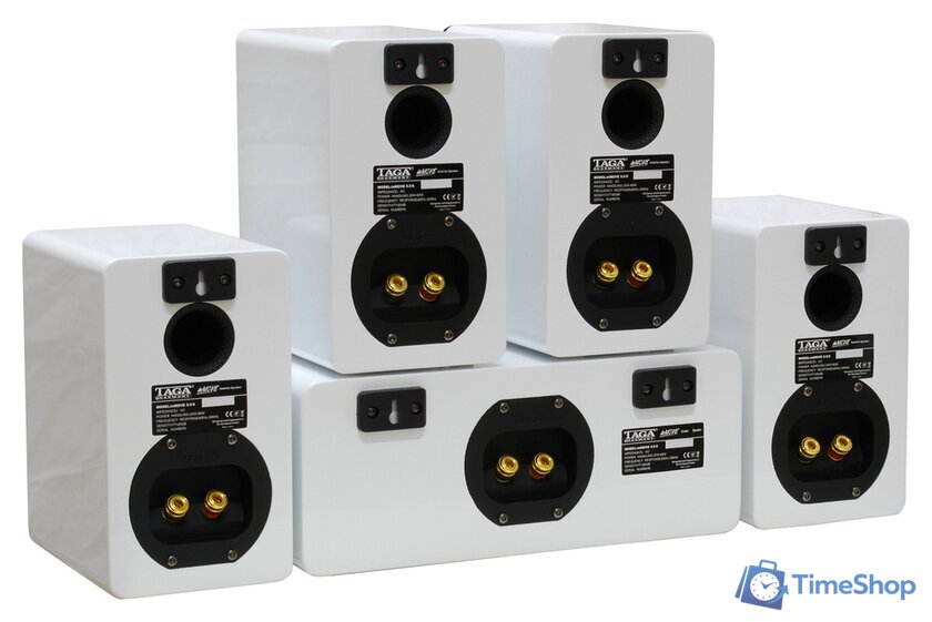 Комплект акустики Taga Harmony inMOVE 5.0 Home Theater (белый) - Изображение №3 — Интернет-магазин Time-Shop