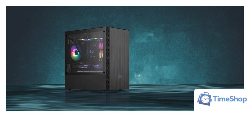 Корпус Cooler Master MasterBox MB400L Without ODD MCB-B400L-KGNN-S00 - Изображение №14 — Интернет-магазин Time-Shop