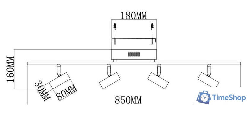 Спот Moderli Right V5041-4WL - Изображение №3 — Интернет-магазин Time-Shop
