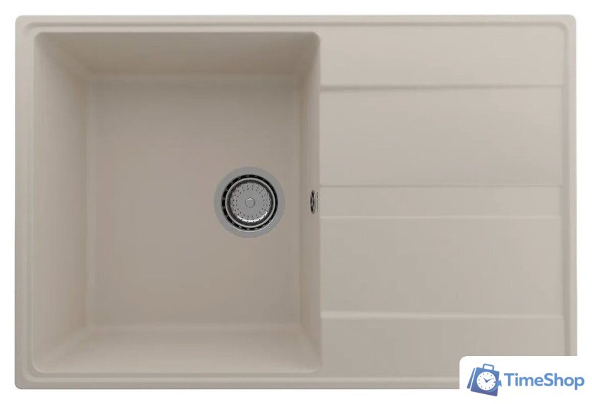 Кухонная мойка Ulgran Quartz Prima 750-02 (лен) - Изображение №1 — Интернет-магазин Time-Shop