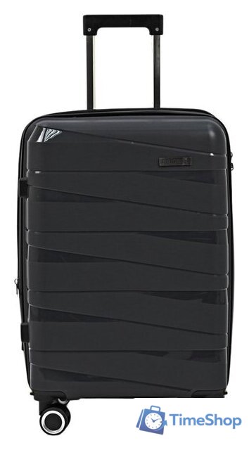 Чемодан-спиннер Pride РР-201 (L, черный) - Изображение №1 — Интернет-магазин Time-Shop