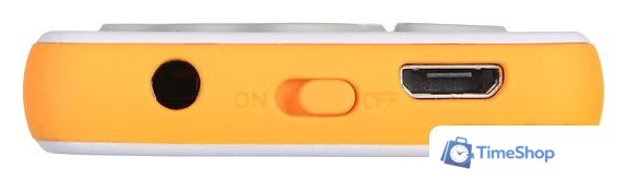 Плеер MP3 Digma S4 8GB (белый/оранжевый) - Изображение №6 — Интернет-магазин Time-Shop