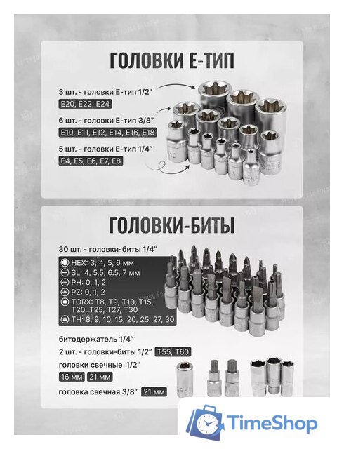 Универсальный набор инструментов ILOforce IF-38841(52228) - Изображение №10 — Интернет-магазин Time-Shop