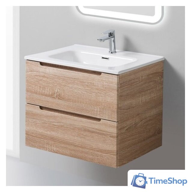  BelBagno Тумба под умывальник Etna-600-2C-SO-WO-P (rovere bianco) - Изображение №3 — Интернет-магазин Time-Shop
