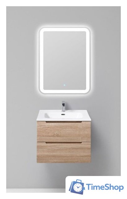  BelBagno Тумба под умывальник Etna-600-2C-SO-WO-P (rovere bianco) - Изображение №2 — Интернет-магазин Time-Shop