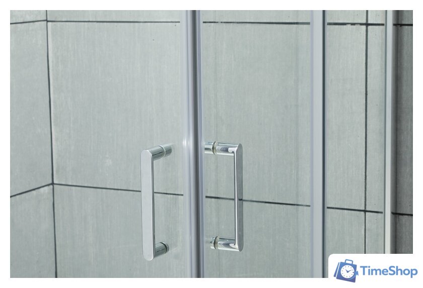 Душевой уголок Roxen Caspia 55060-100C-R 100х80 (матовое стекло) - Изображение №7 — Интернет-магазин Time-Shop