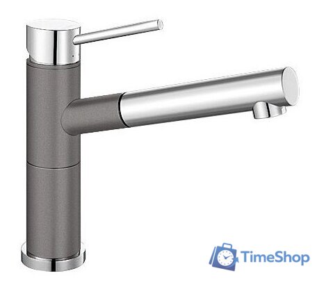 Смеситель Blanco Alta-S Compact Silgranit (темная скала) [518809] - Изображение №1 — Интернет-магазин Time-Shop
