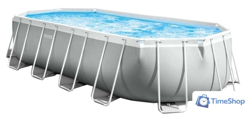 Каркасный бассейн Intex Prism Frame Oval (503x274x122) - Изображение №1 — Интернет-магазин Time-Shop