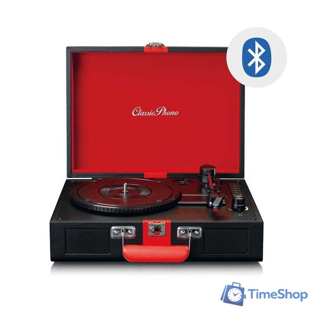 Виниловый проигрыватель Lenco TT-110 (черный/красный) - Изображение №7 — Интернет-магазин Time-Shop