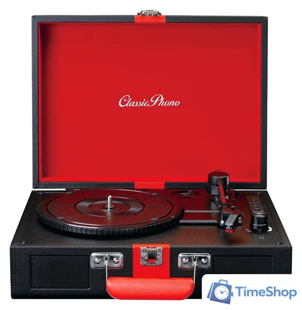 Виниловый проигрыватель Lenco TT-110 (черный/красный) - Изображение №1 — Интернет-магазин Time-Shop