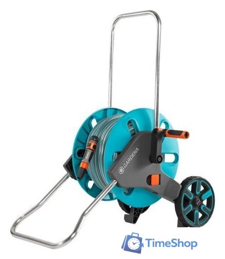 Тележка со шлангом Gardena Тележка AquaRoll M со шлангом Classic (1/2