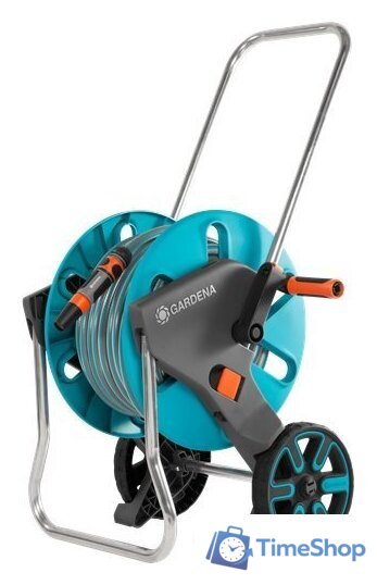 Тележка со шлангом Gardena Тележка AquaRoll M со шлангом Classic (1/2
