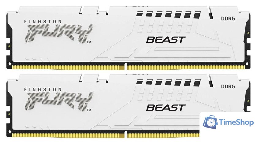 Оперативная память Kingston FURY Beast 2x16ГБ DDR5 6800 МГц KF568C34BWEK2-32 - Изображение №2 — Интернет-магазин Time-Shop
