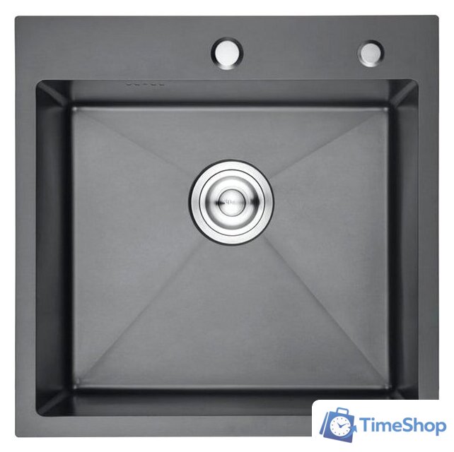 Кухонная мойка Gerhans K35050B (графит) - Изображение №1 — Интернет-магазин Time-Shop