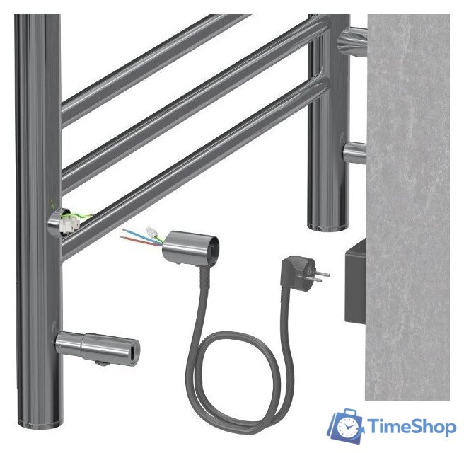 Полотенцесушитель Aquatek Альфа П7 500x700 (Quick Touch) - Изображение №5 — Интернет-магазин Time-Shop