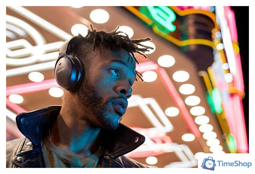 Наушники Bose QuietComfort 45 (черный) - Изображение №6 — Интернет-магазин Time-Shop