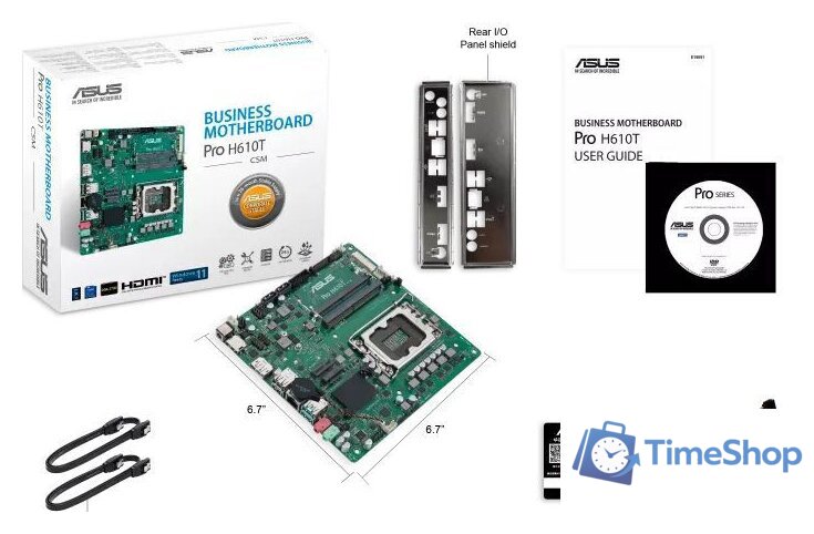 Материнская плата ASUS Pro H610T-CSM - Изображение №6 — Интернет-магазин Time-Shop