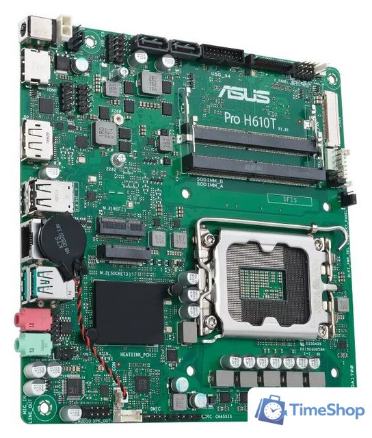 Материнская плата ASUS Pro H610T-CSM - Изображение №3 — Интернет-магазин Time-Shop