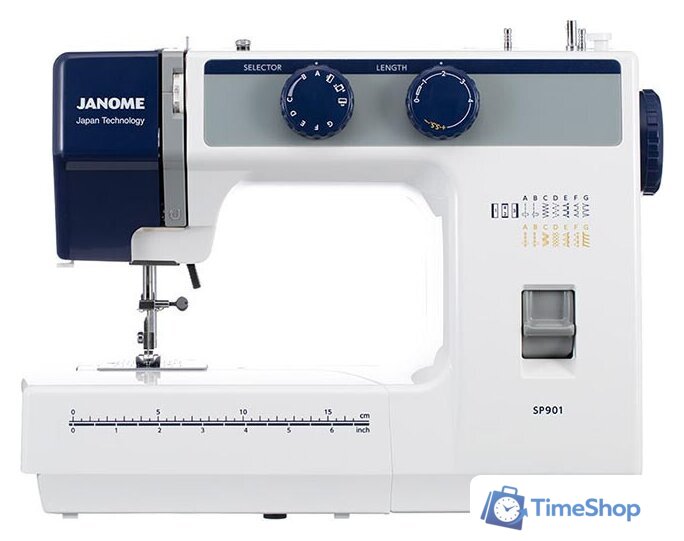 Электромеханическая швейная машина Janome SP901 - Изображение №1 — Интернет-магазин Time-Shop