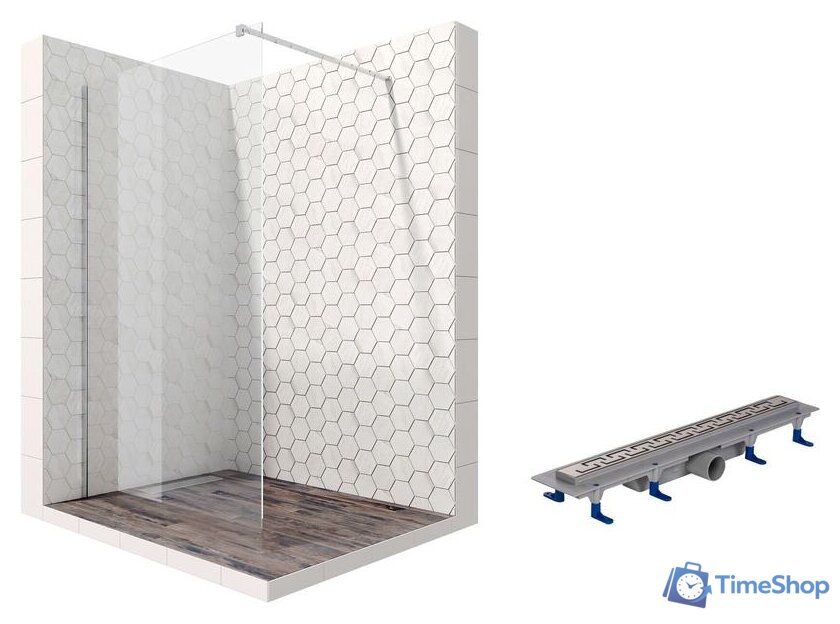 Душевая стенка Ambassador Set 15031104-ST6 - Изображение №1 — Интернет-магазин Time-Shop