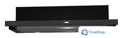 Кухонная вытяжка Elikor Интегра Glass 60П-400-В2Л (черный/черное стекло) (954865) - Изображение №1 — Интернет-магазин Time-Shop