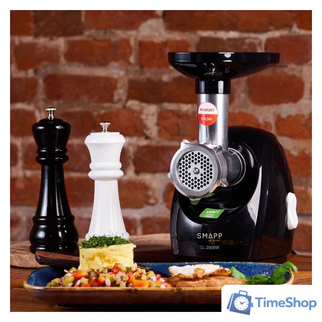 Мясорубка Smapp 489.8 (черный) - Изображение №4 — Интернет-магазин Time-Shop