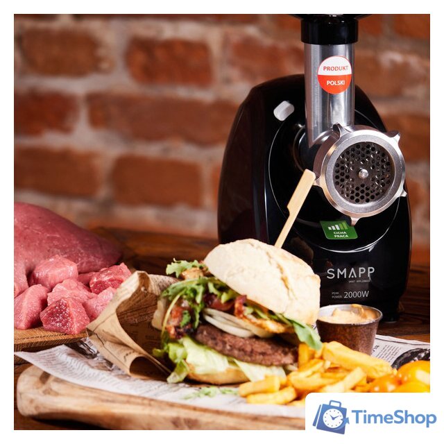 Мясорубка Smapp 489.8 (черный) - Изображение №3 — Интернет-магазин Time-Shop