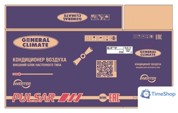 Кондиционер General Climate Inverter GC-RE12HR32/GU-RE12H32 - Изображение №6 — Интернет-магазин Time-Shop