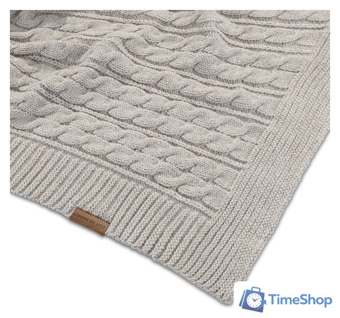 Плед Sofi De MarkO Джовани 220x240 Пл-ДЖан-220x240 (антрацит) - Изображение №3 — Интернет-магазин Time-Shop