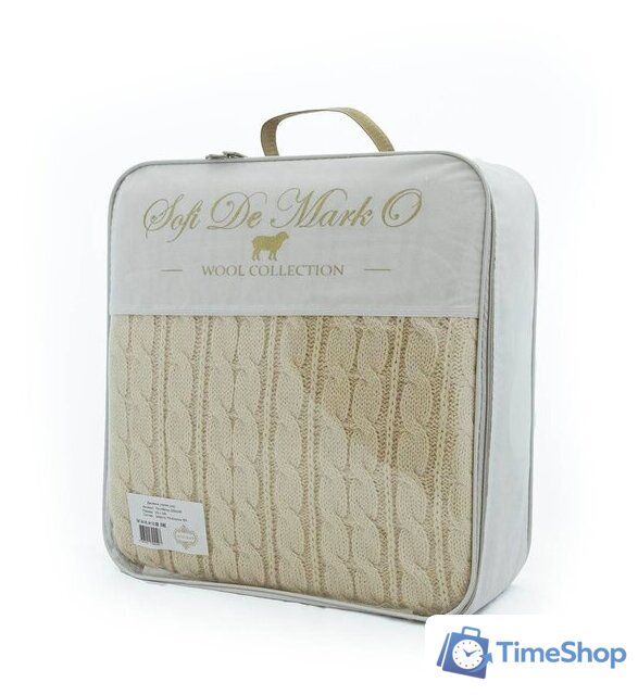 Плед Sofi De MarkO Джовани 220x240 Пл-ДЖан-220x240 (антрацит) - Изображение №4 — Интернет-магазин Time-Shop