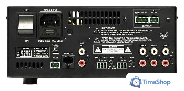 Зонный микшер Ecler HMA120 - Изображение №2 — Интернет-магазин Time-Shop