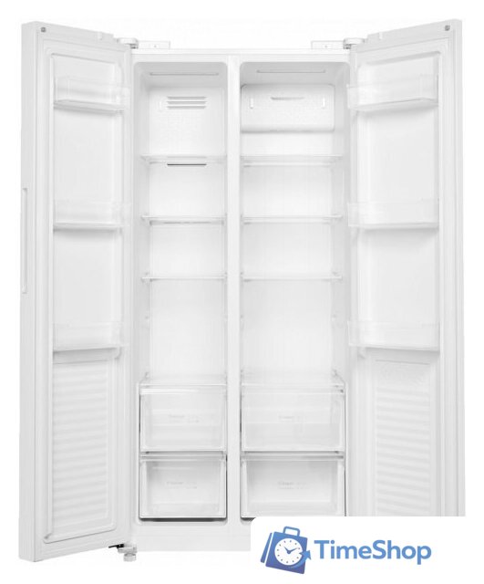 Холодильник side by side MAUNFELD MFF177NFWE - Изображение №2 — Интернет-магазин Time-Shop