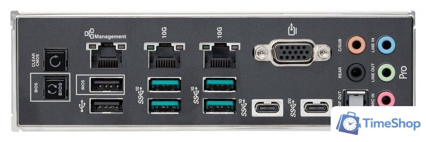 Материнская плата ASUS Pro WS W790E-SAGE SE - Изображение №4 — Интернет-магазин Time-Shop