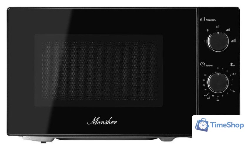 Микроволновая печь Monsher MTW 204 Noir - Изображение №1 — Интернет-магазин Time-Shop