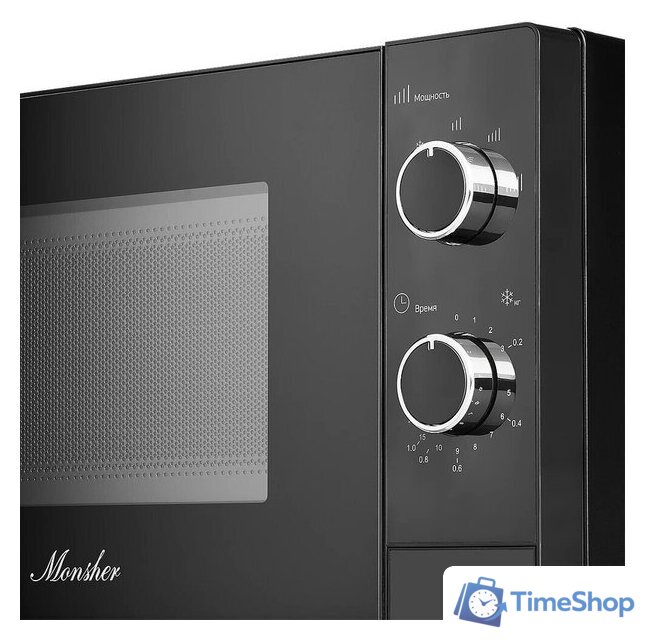 Микроволновая печь Monsher MTW 204 Noir - Изображение №5 — Интернет-магазин Time-Shop